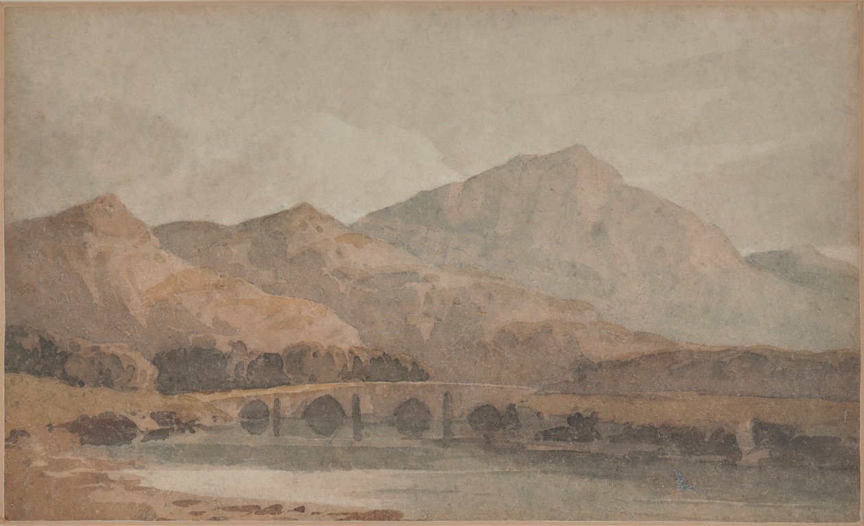 Veduta del Galles del Nord da David Cox