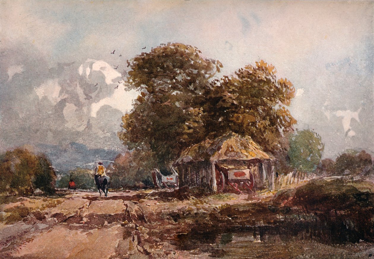 Il Capanno dei Carri da David Cox the elder