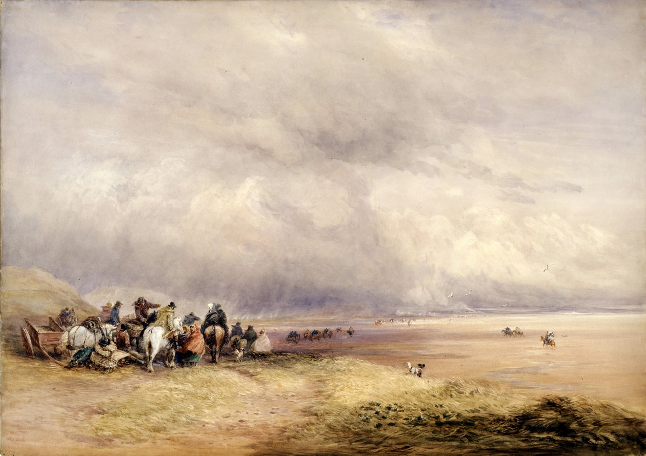 Sabbie di Ulverston da David Cox the elder