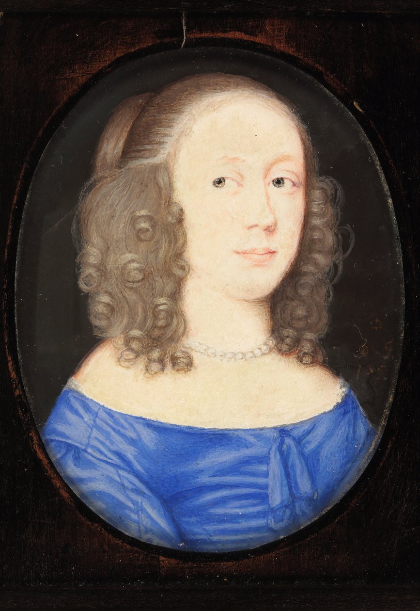 Una signora chiamata Elizabeth Vere, Contessa di Clare, 1653 da David Des Granges