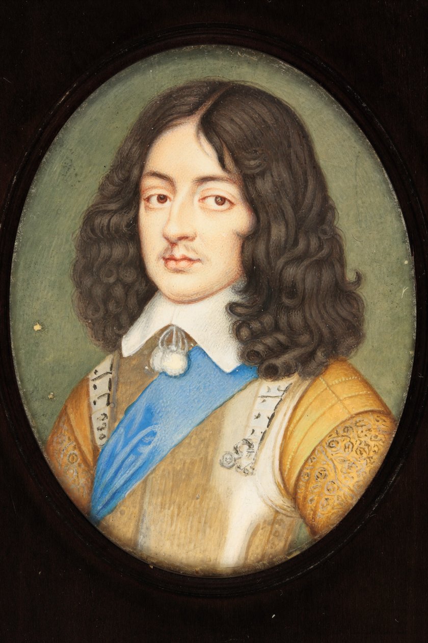Carlo II da giovane da David Des Granges