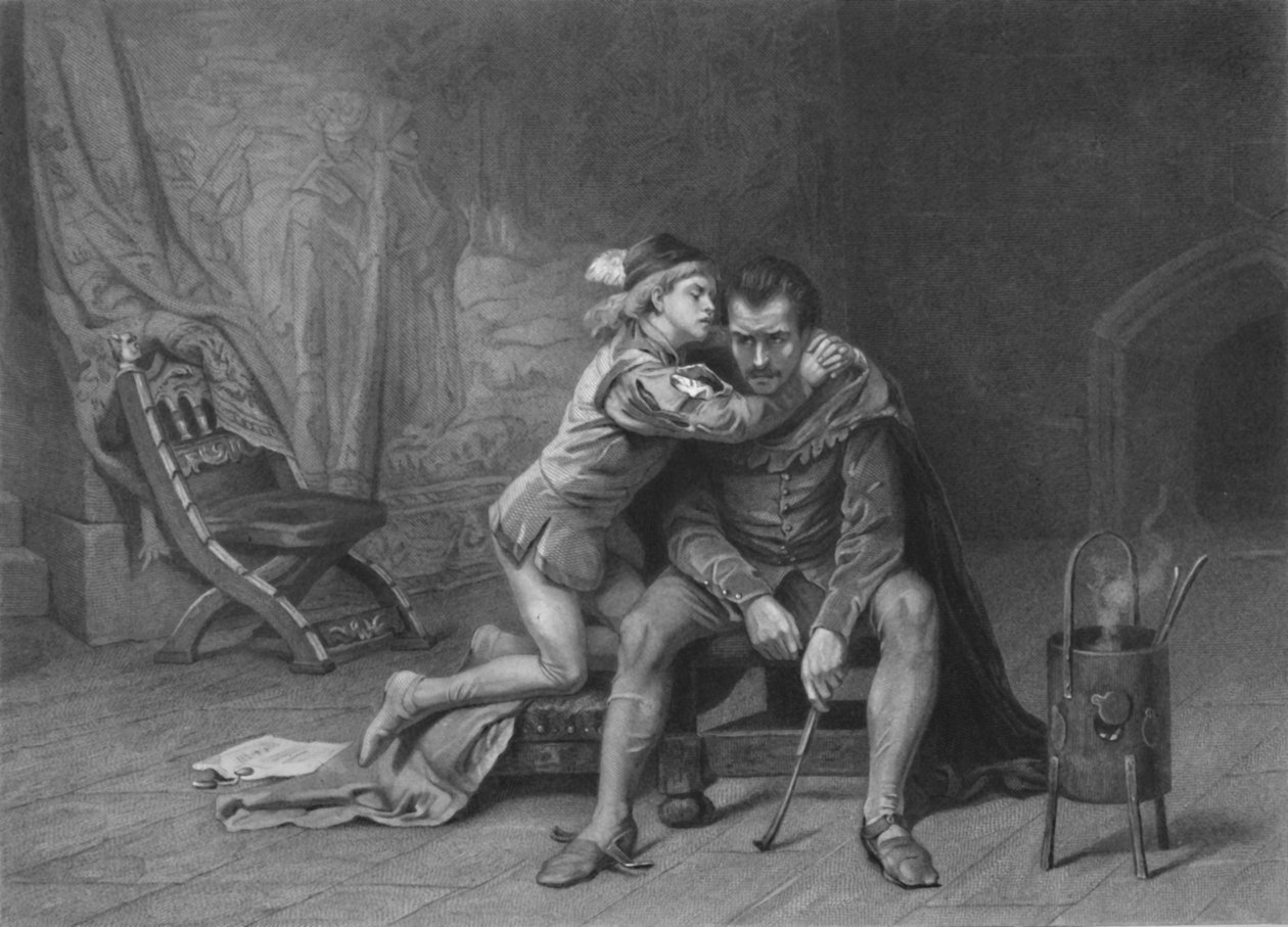 Principe Arturo e Hubert Re Giovanni da David Desvachez
