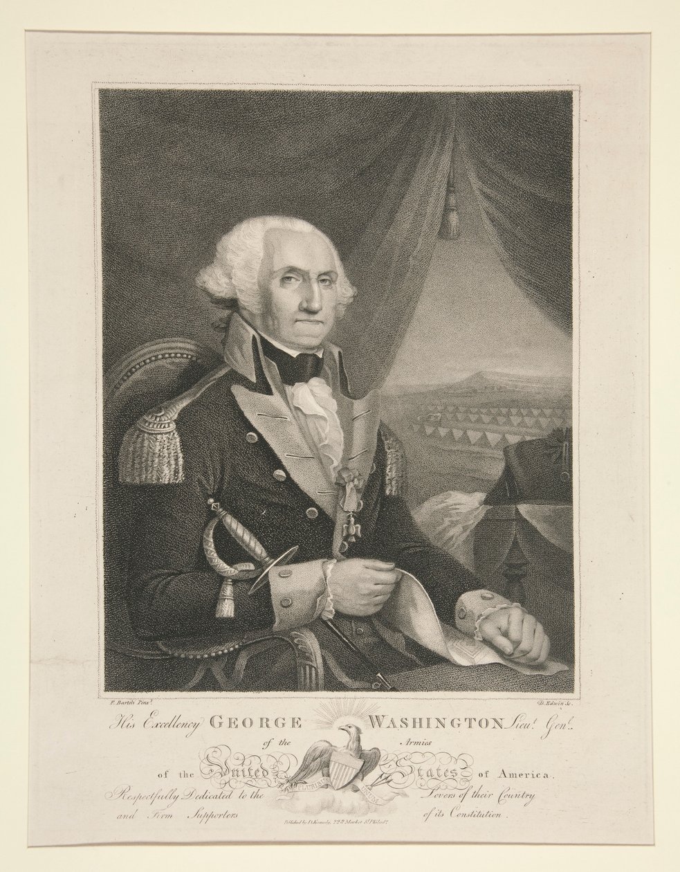Sua Eccellenza George Washington Ten. Gen. da David Edwin