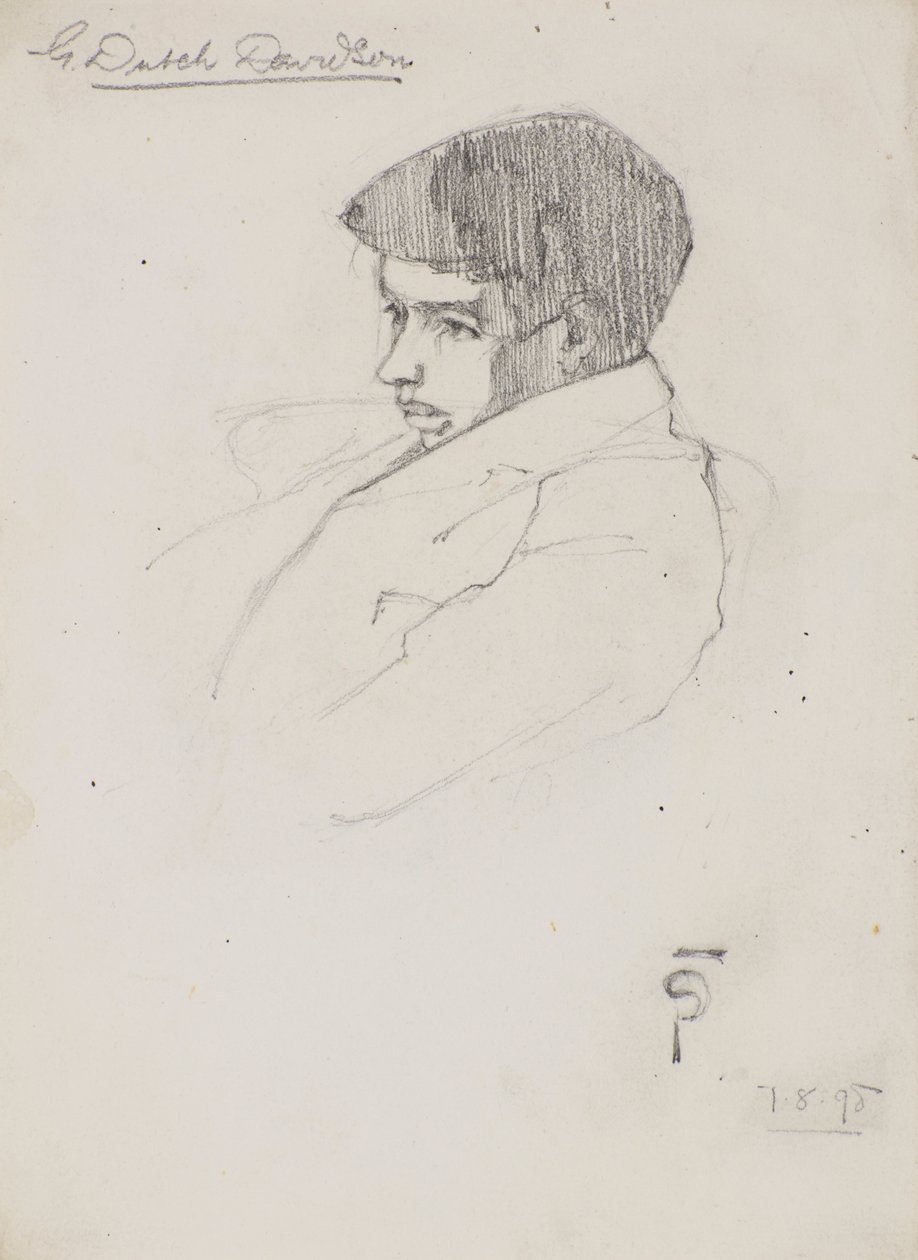 Ritratto di George Dutch Davidson da David Foggie
