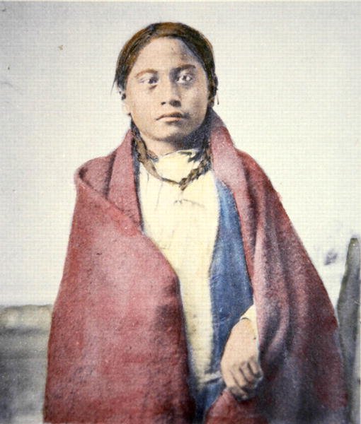 Piede di Corvo (m.1890) (foto colorata) da David Frances Barry