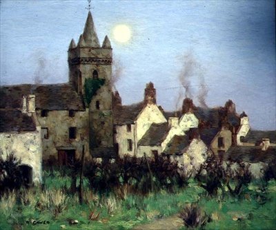 Il Tolbooth, Kircudbright, c.1900 da David Gauld