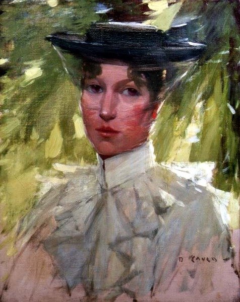 Ritratto di una giovane donna da David Gould