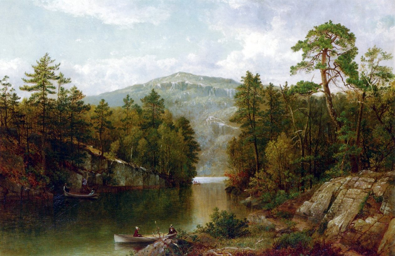 Il Lago George, 1876 da David Johnson