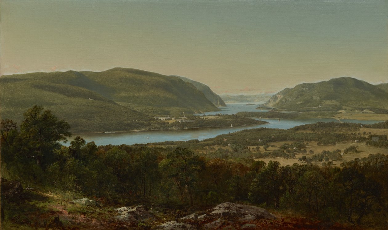 Veduta da Garrison, West Point, New York da David Johnson