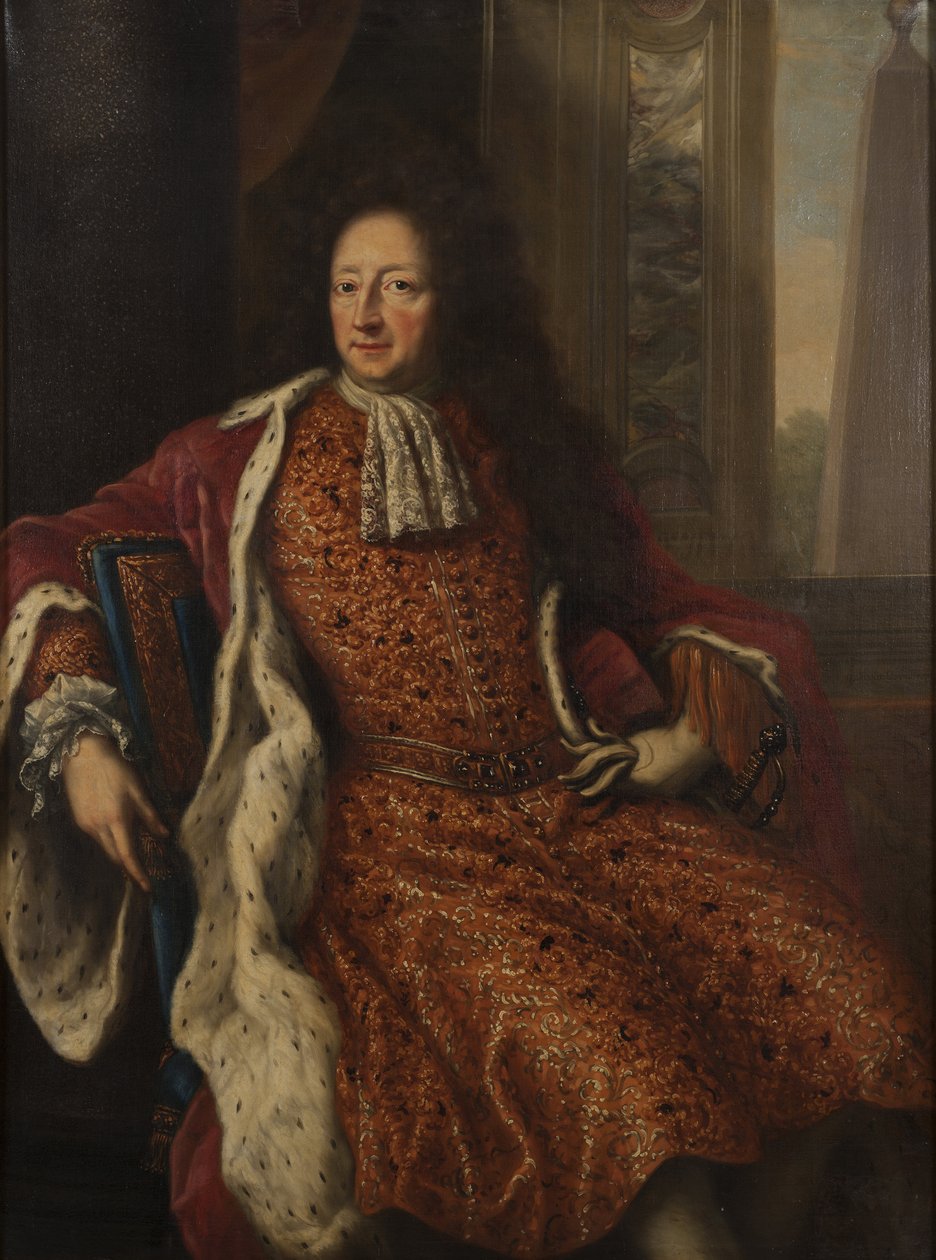 Ritratto del conte Hans Wachtmeister da David Klöcker Ehrenstrahl