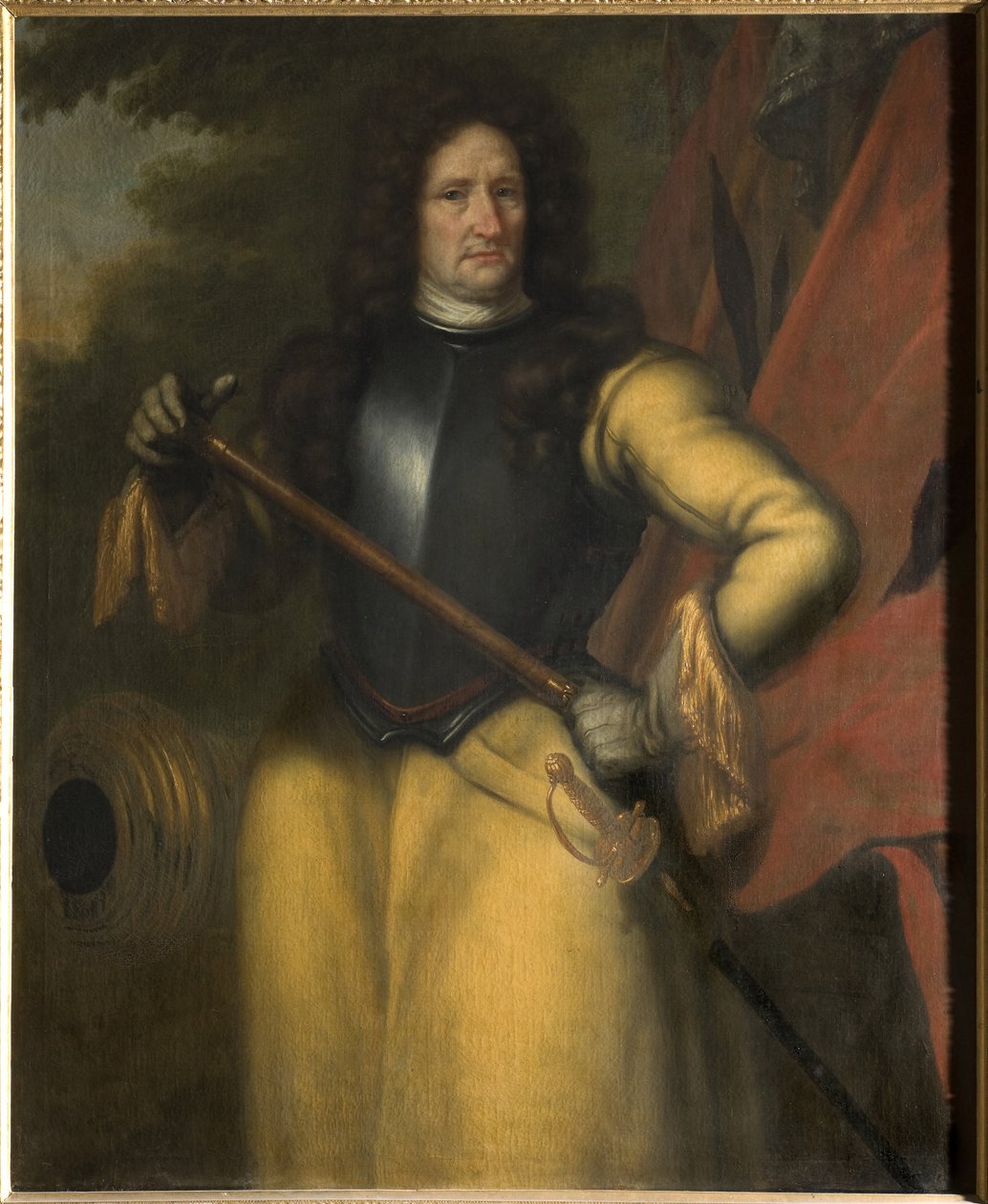Erik Dahlbergh (1625-1703), Graf, Feldmarschall, Generalgouverneur, königlicher Rat da David Klöcker Ehrenstrahl