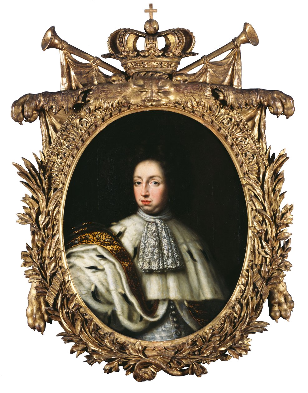 Re Carlo XI di Svezia da David Klöcker Ehrenstrahl