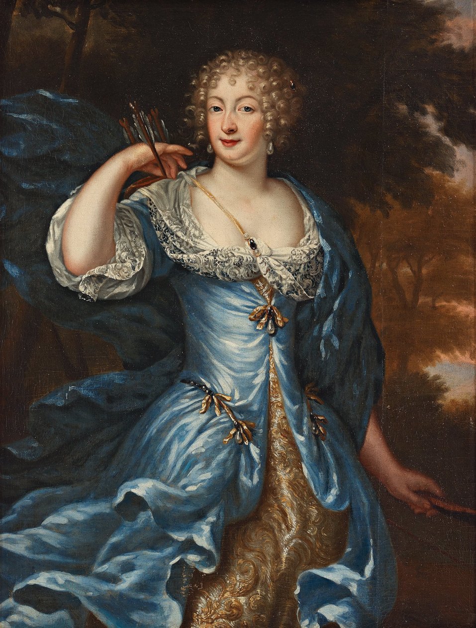 "Elsa Elisabeth Brahe" (1632-1689) da David Klöcker Ehrenstrahl