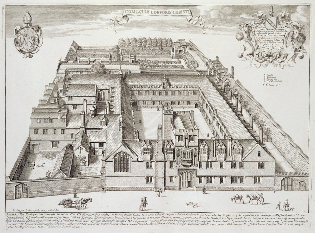 Corpus Christi College, Oxford, da 