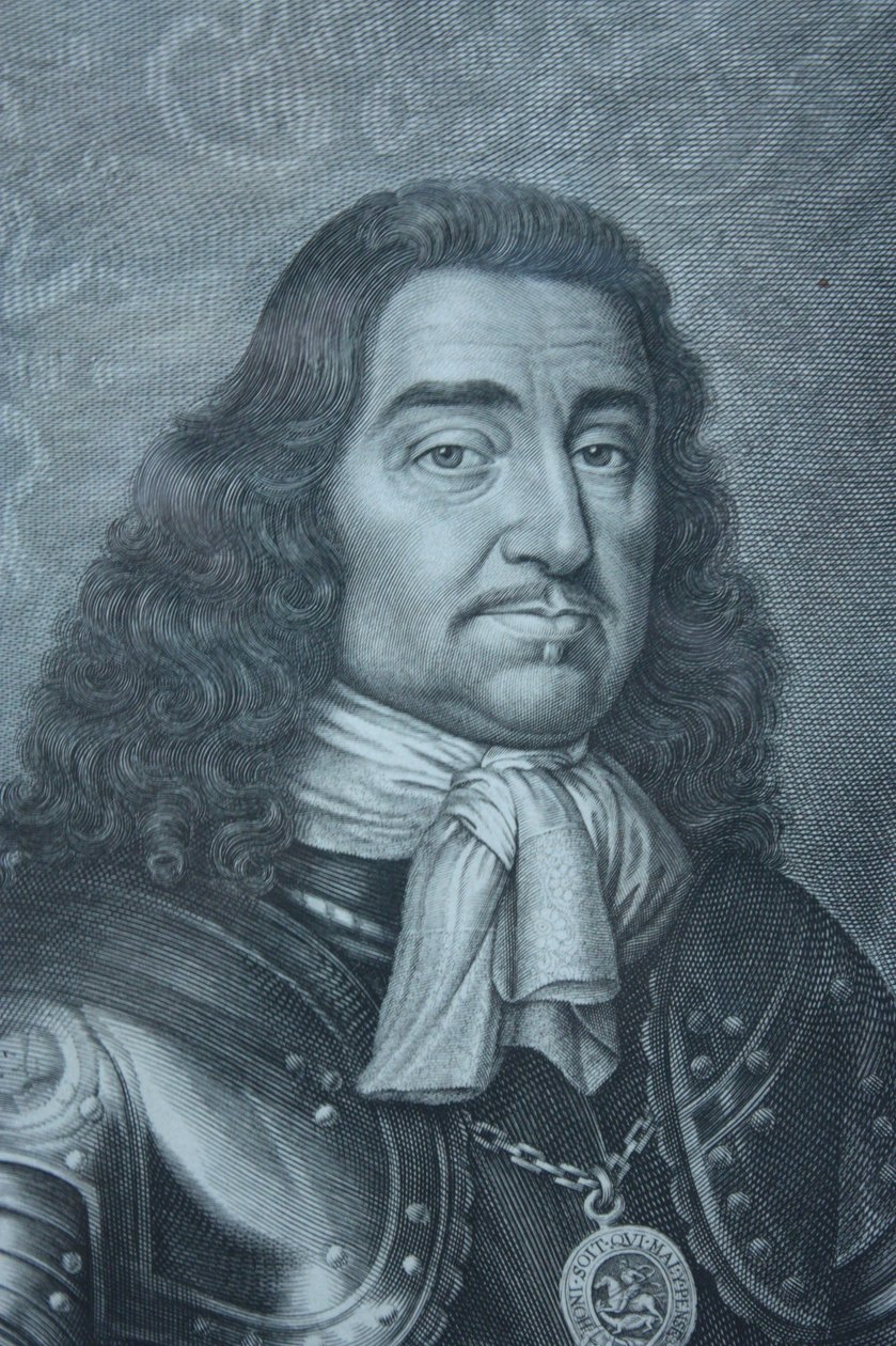 Il generale Monck inciso da David Loggan, 1661, National Portrait Gallery, Londra da David Loggan