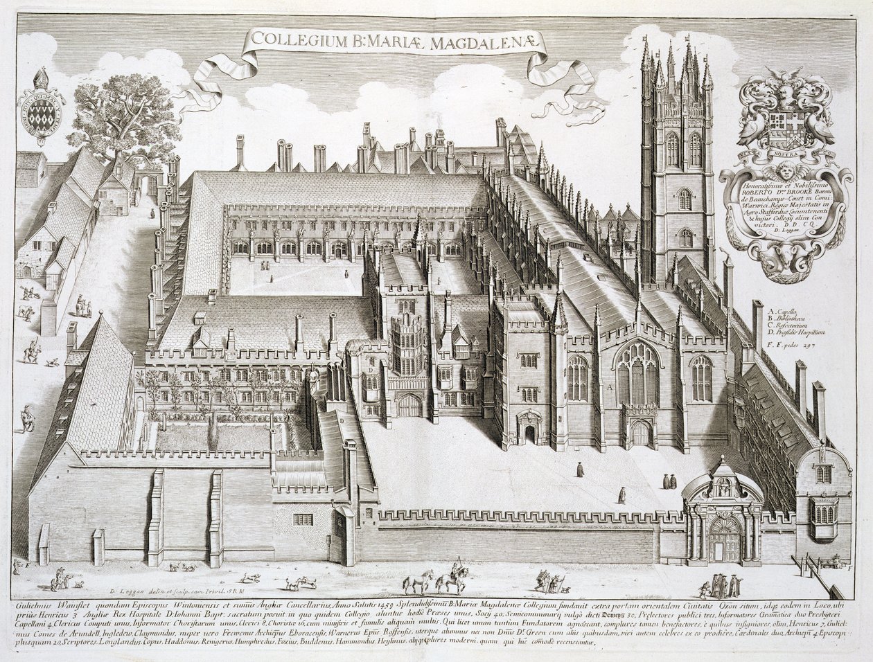 Magdalen College, Oxford, da 