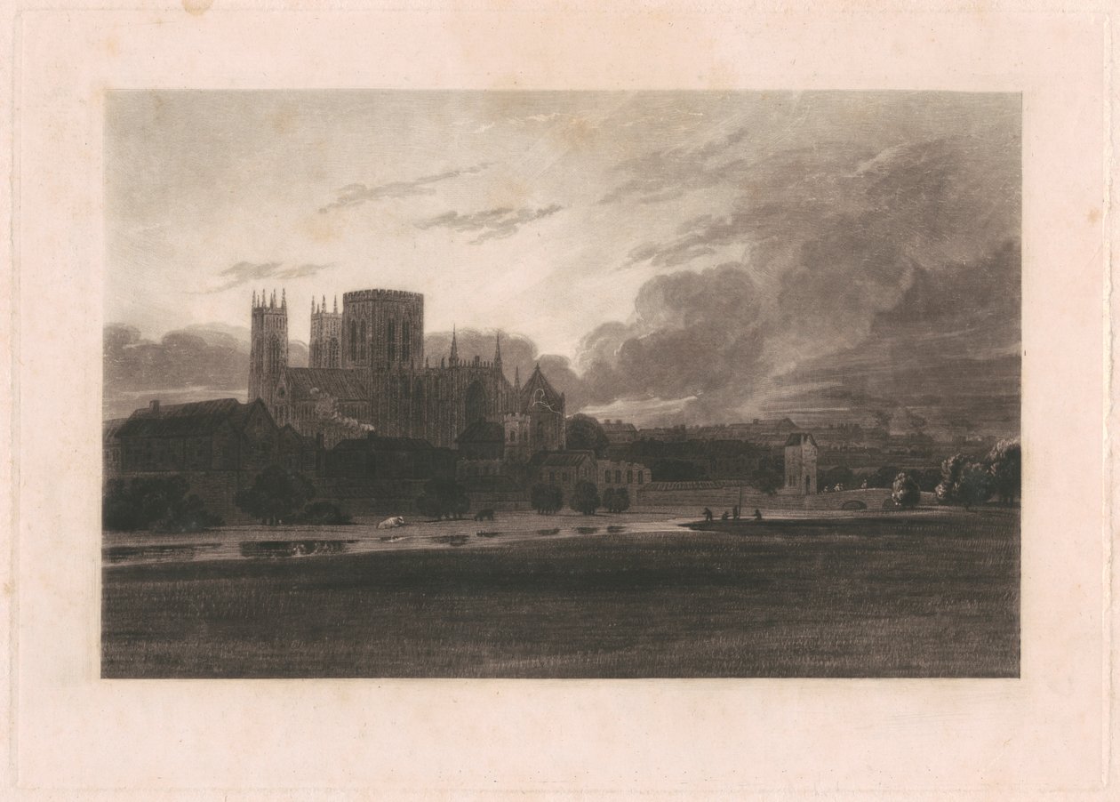 "Memorie della Vita di John Constable" di Charles Robert Leslie: Ripon da David Lucas