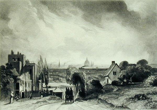 Cottage di Sir Richard Steele, Hampstead Road da David Lucas