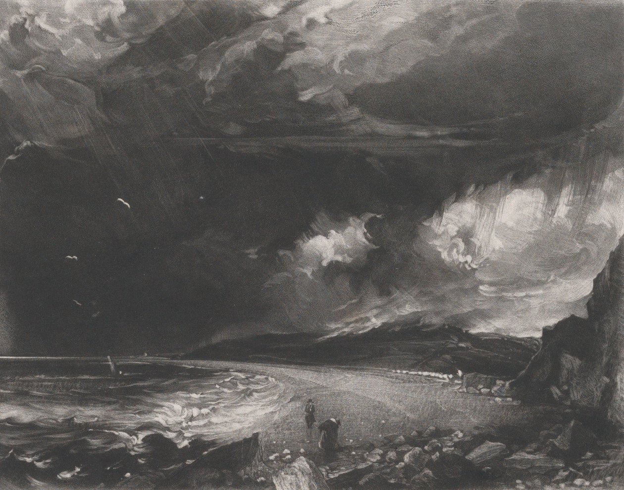 Baia di Weymouth, 1830 da David Lucas