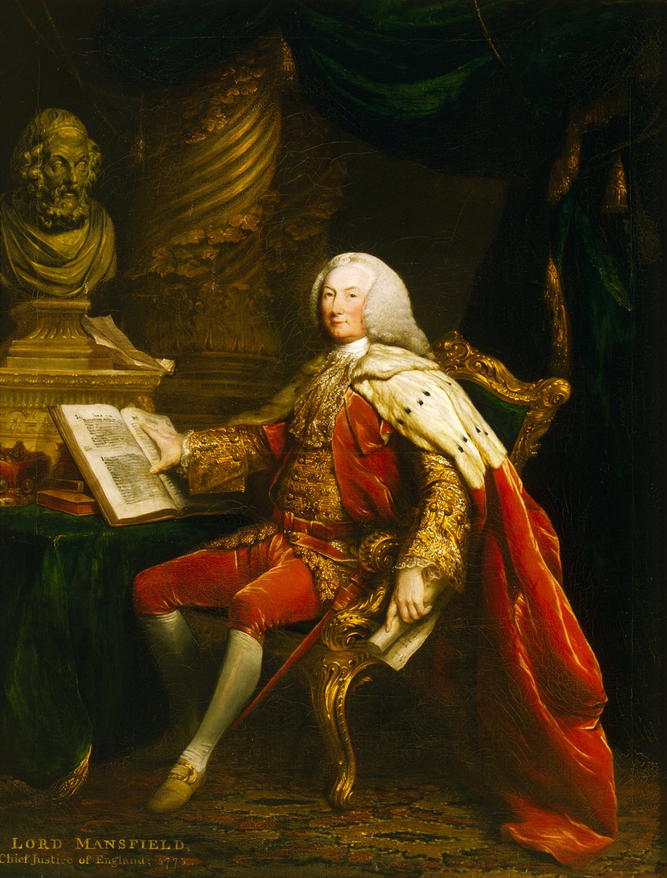 Ritratto di William Murray da David Martin