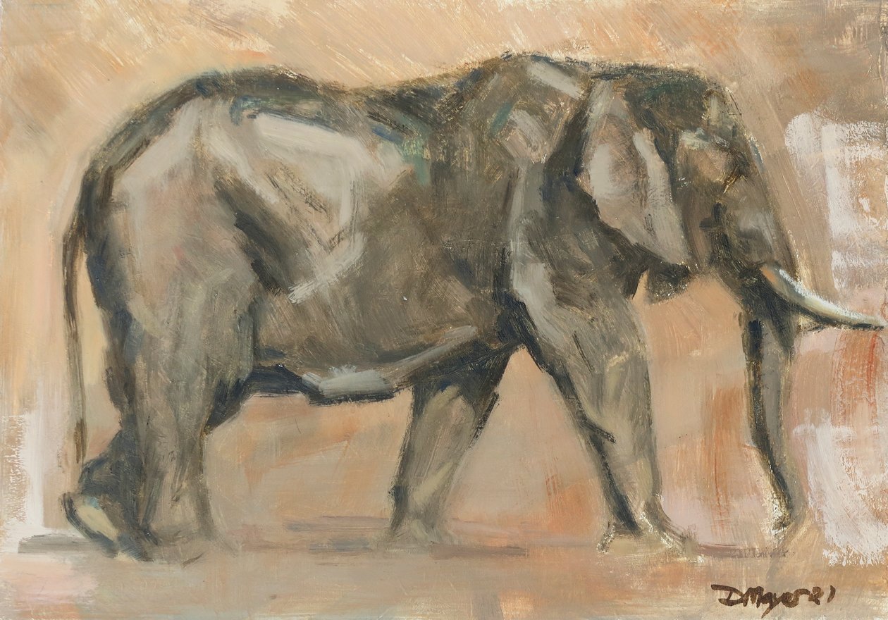 Elefante maschio, 2019 da David Mayer