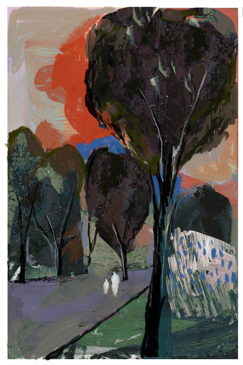 Lunga strada verso casa, 2019 da David McConochie