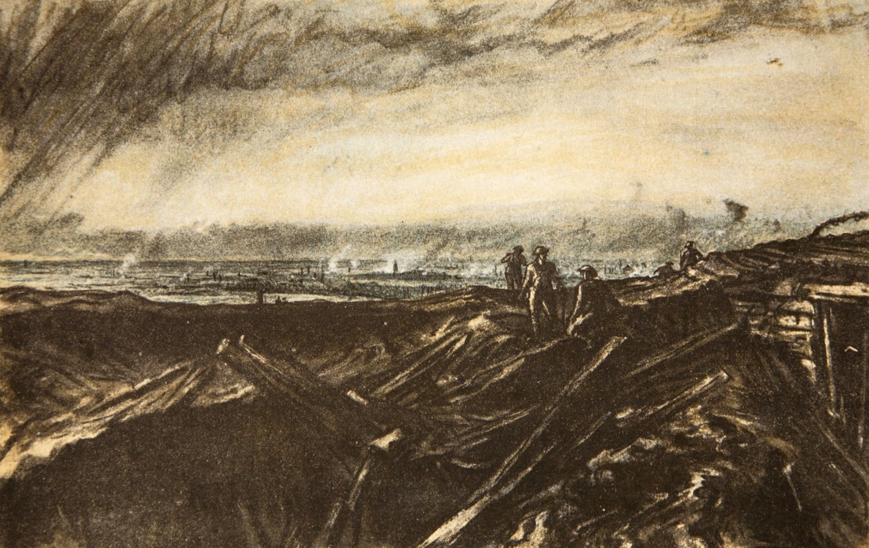 Lente distante, da Notre Dame de Lorette, illustrazione da 