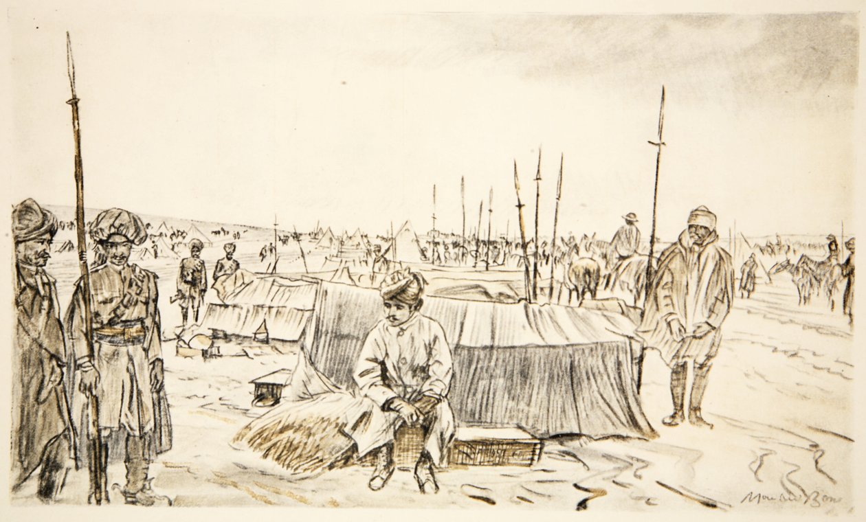 Cavalleria indiana, illustrazione da 