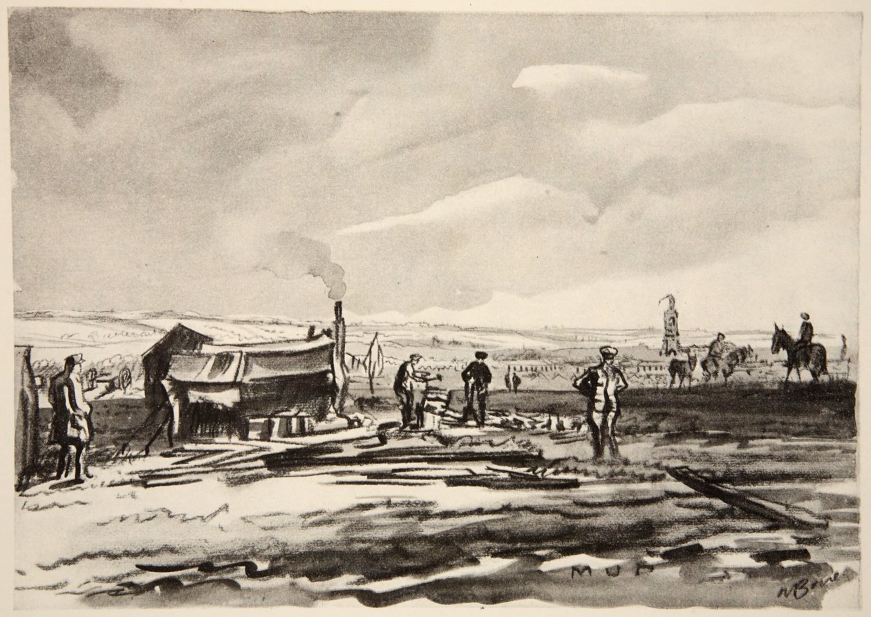 Sulla Somme: Fango, illustrazione da 