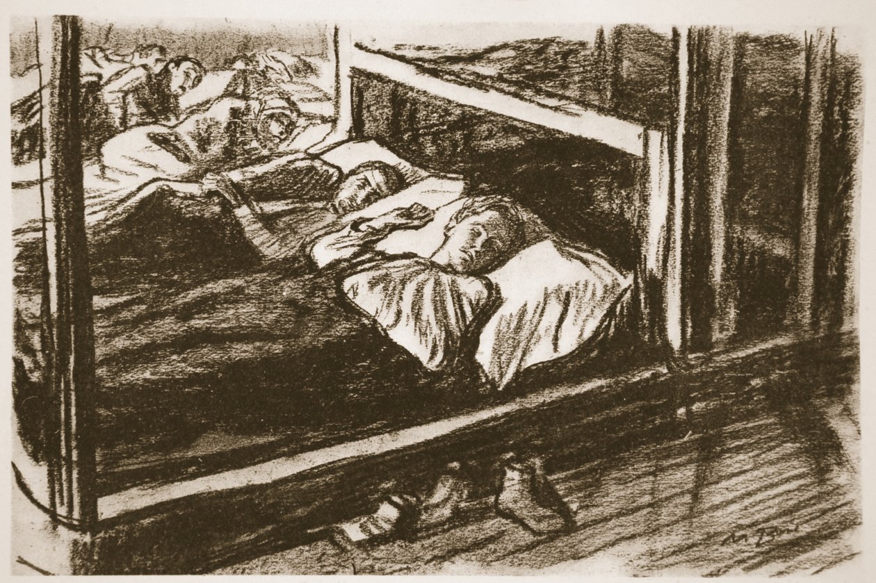 Feriti addormentati dalla Somme, illustrazione da 
