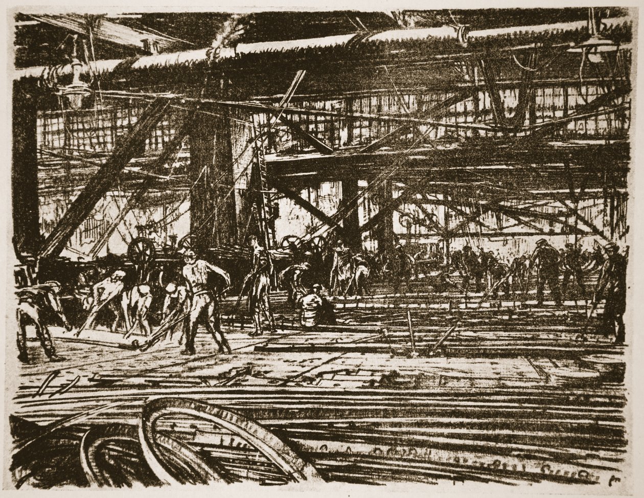 La capanna del plater, illustrazione da 