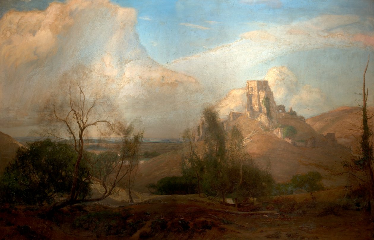 Molto tempo dopo, Castello di Corfe, Dorset, 1894 da David Murray