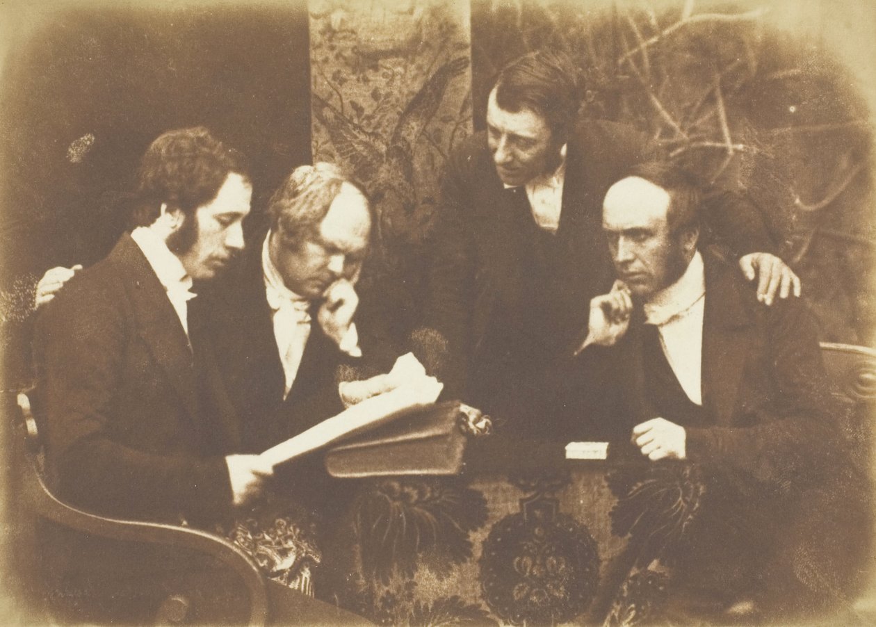 Presbiterio di Dumbarton, 29 marzo 1845. Creatori: David Octavius Hill, Robert Adamson, Hill & Adamson da Hill and Adamson