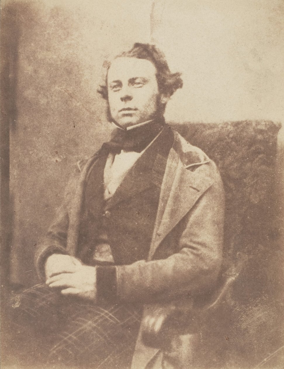[Uomo], 1843-47 da Hill and Adamson