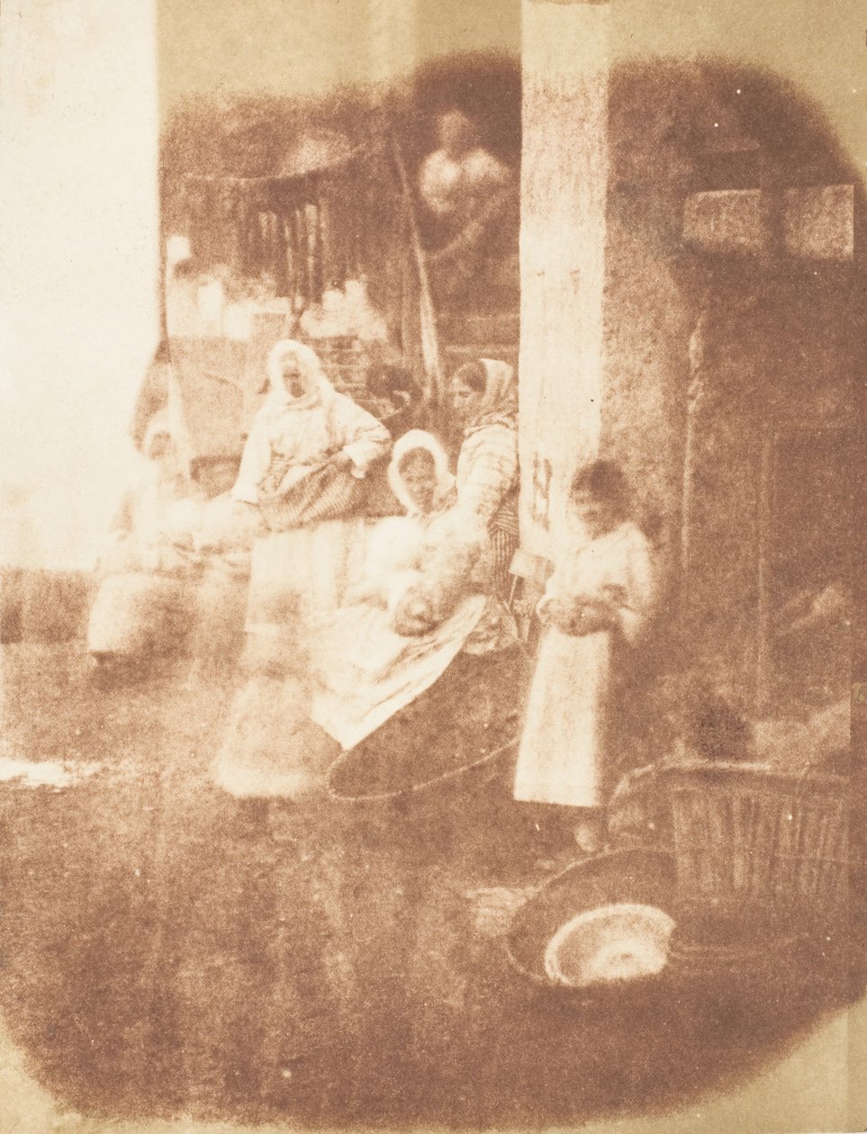 Newhaven Fishwives, 1843-47 da Hill and Adamson