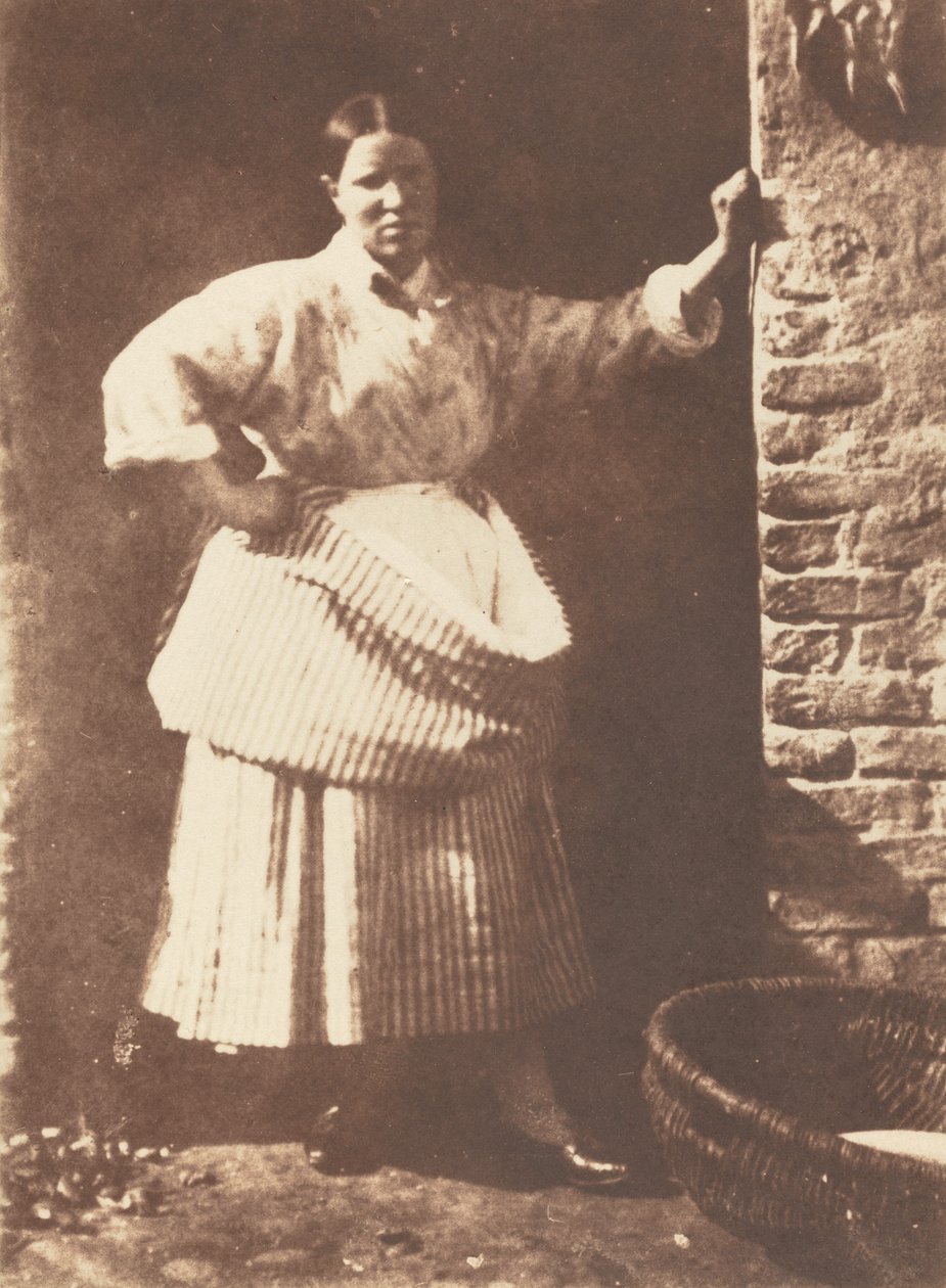 Una Pescatrice di Newhaven, 1844 da David Octavius Hill, Robert Adamson