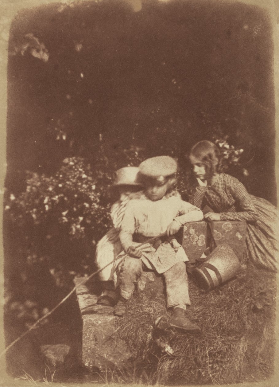Al Minnow Pool, 1843-1847 (foto) da David Octavius Hill