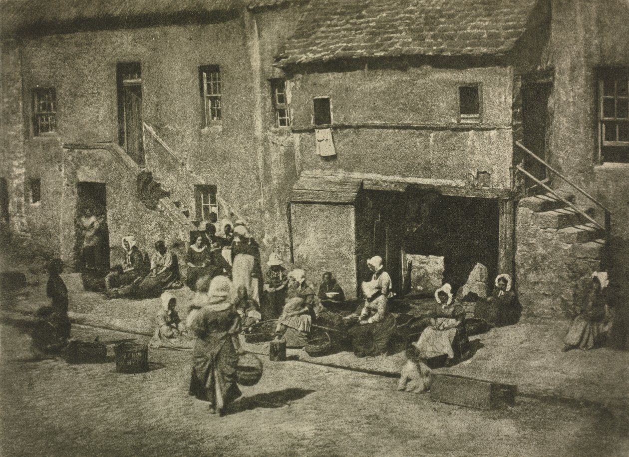 Pescherie di Newhaven da David Octavius Hill