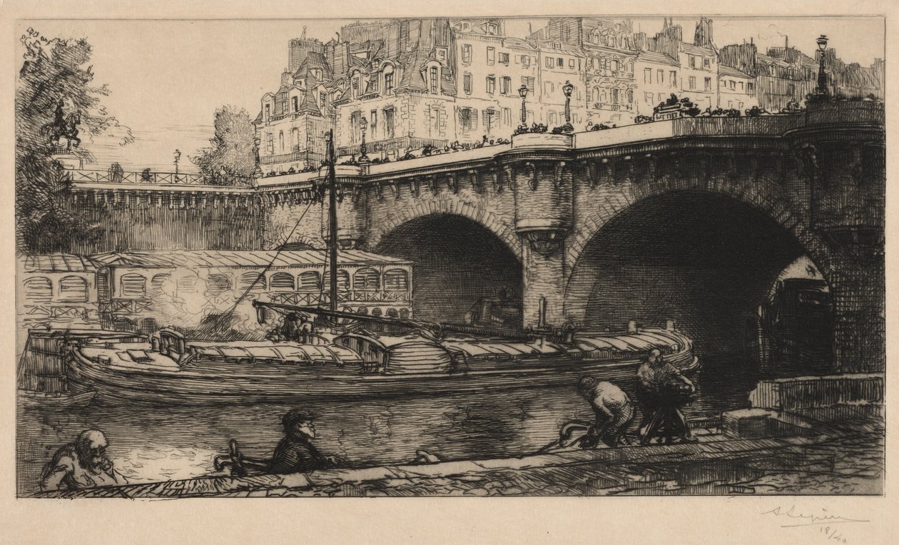 Le Pont Neuf da David Octavius Hill