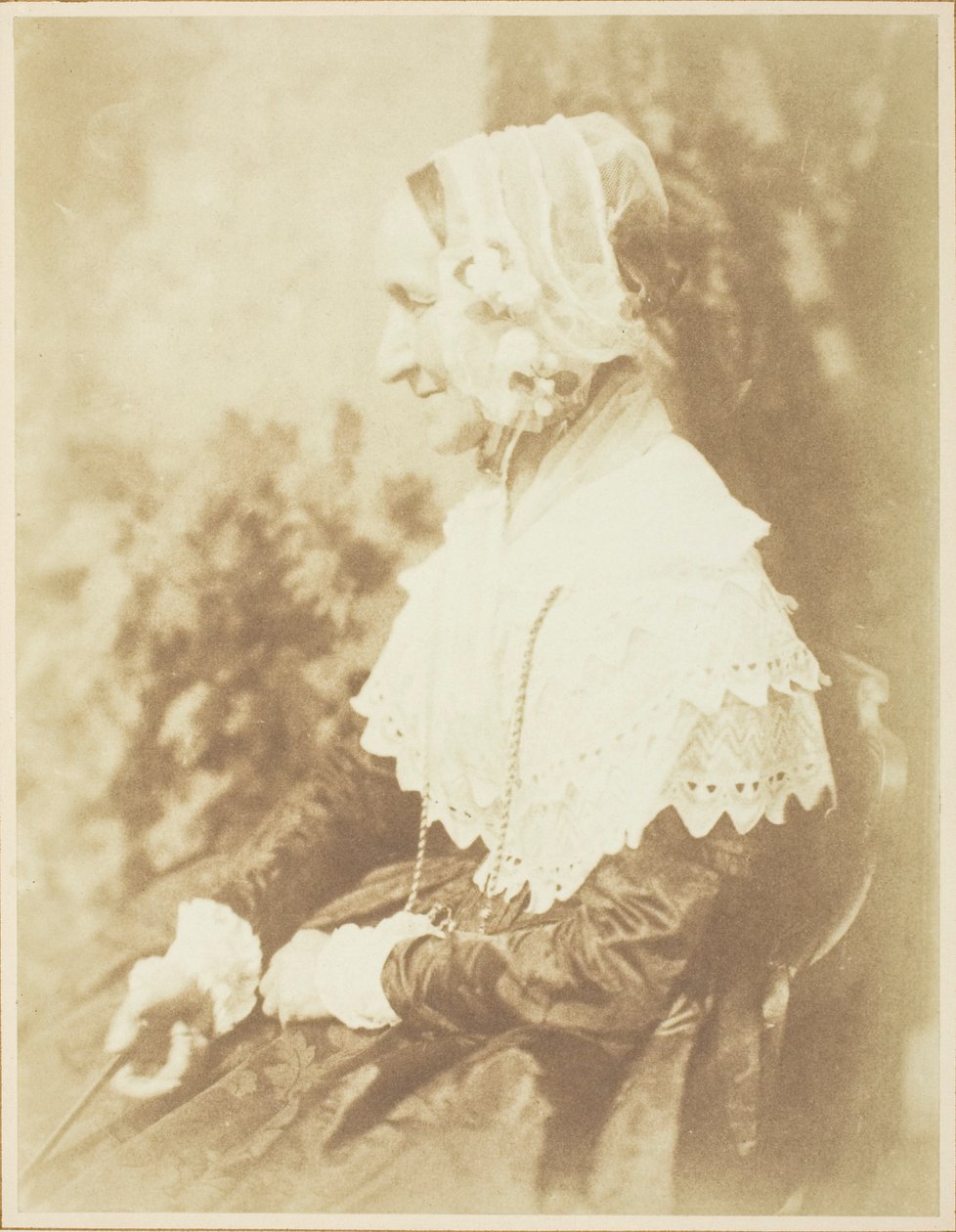 Ritratto di Mrs. Rigby da David Octavius Hill