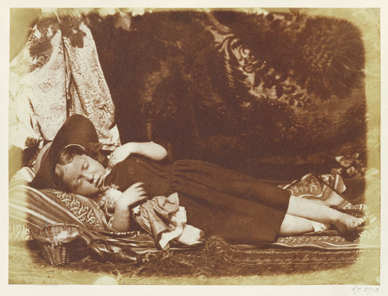 I compagni di letto, c.1843-47 da David Octavius Hill