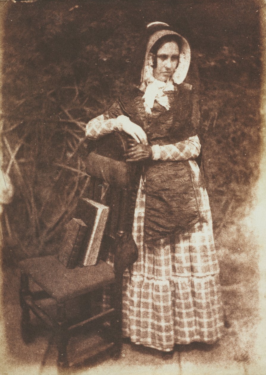 Donna sconosciuta da David Octavius Hill