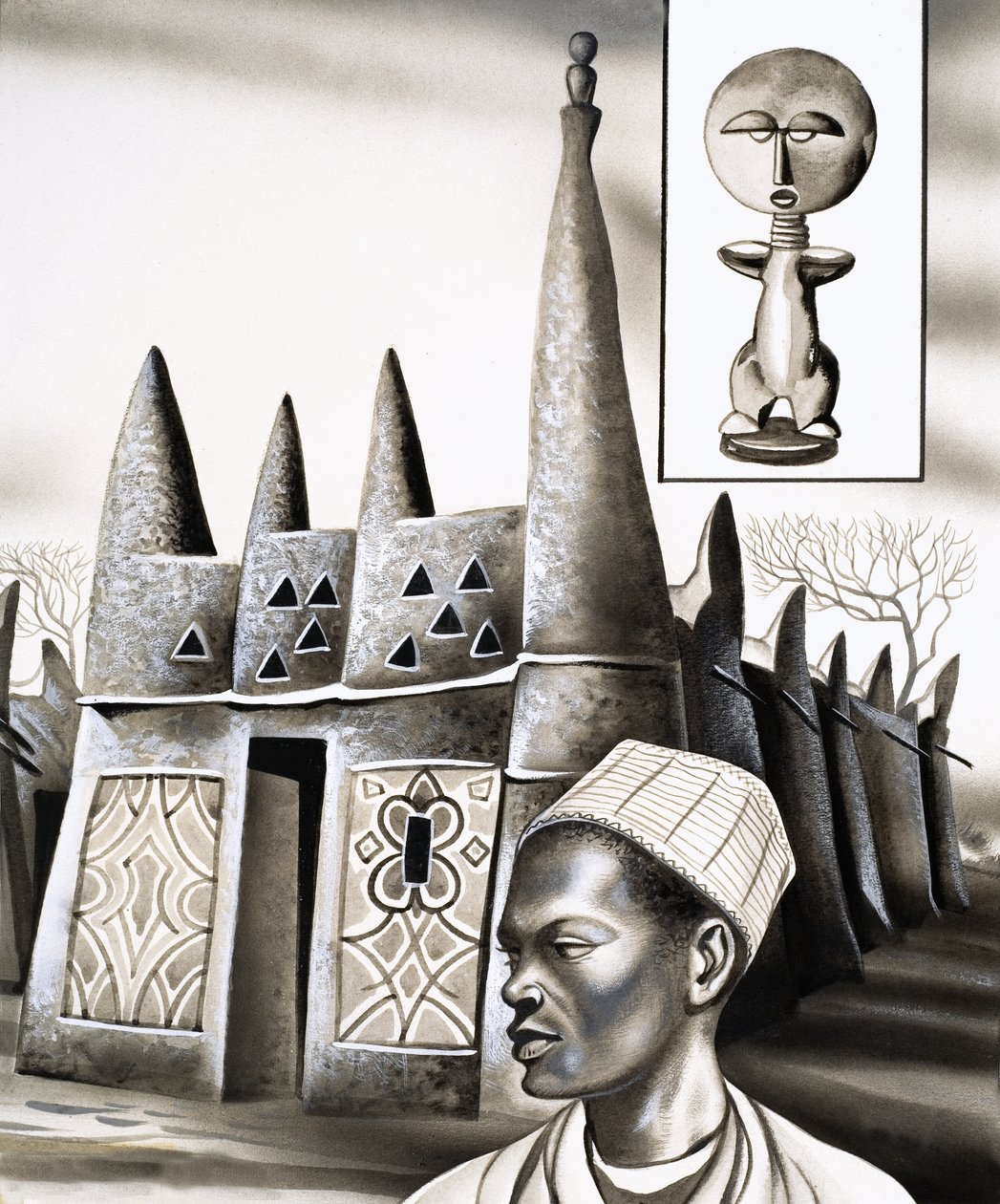 Case primitive: Pinnacoli di gesso da David Pratt