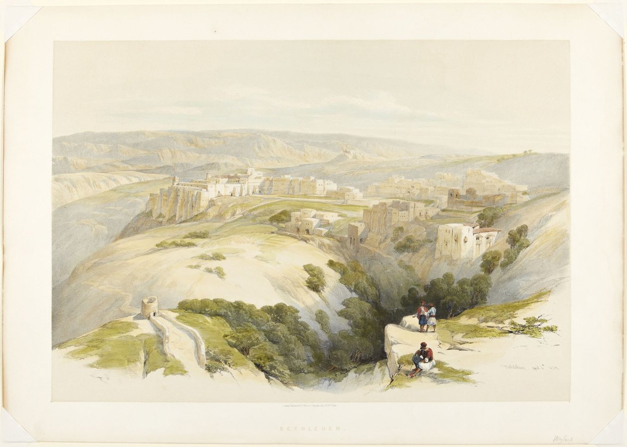 Betlemme da David Roberts