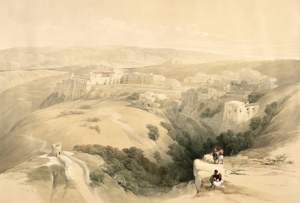Betlemme, 6 aprile 1839, tavola 85 dal Volume II di 