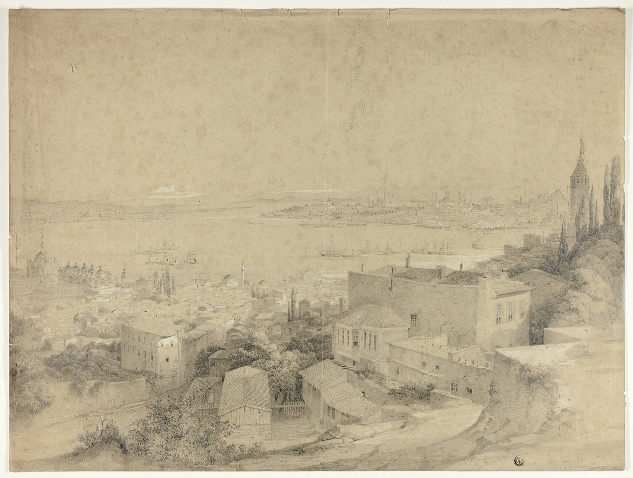Costantinopoli da David Roberts