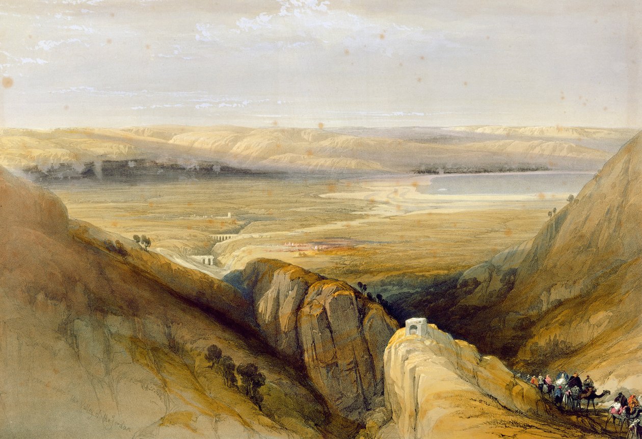 Valle del Giordano, dal Volume II di 