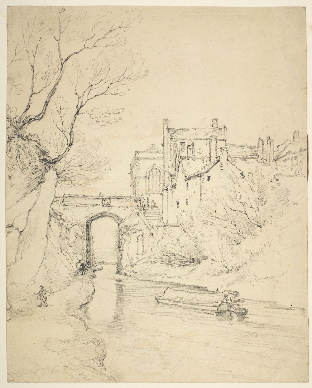 North Gate, Chester da David Roberts