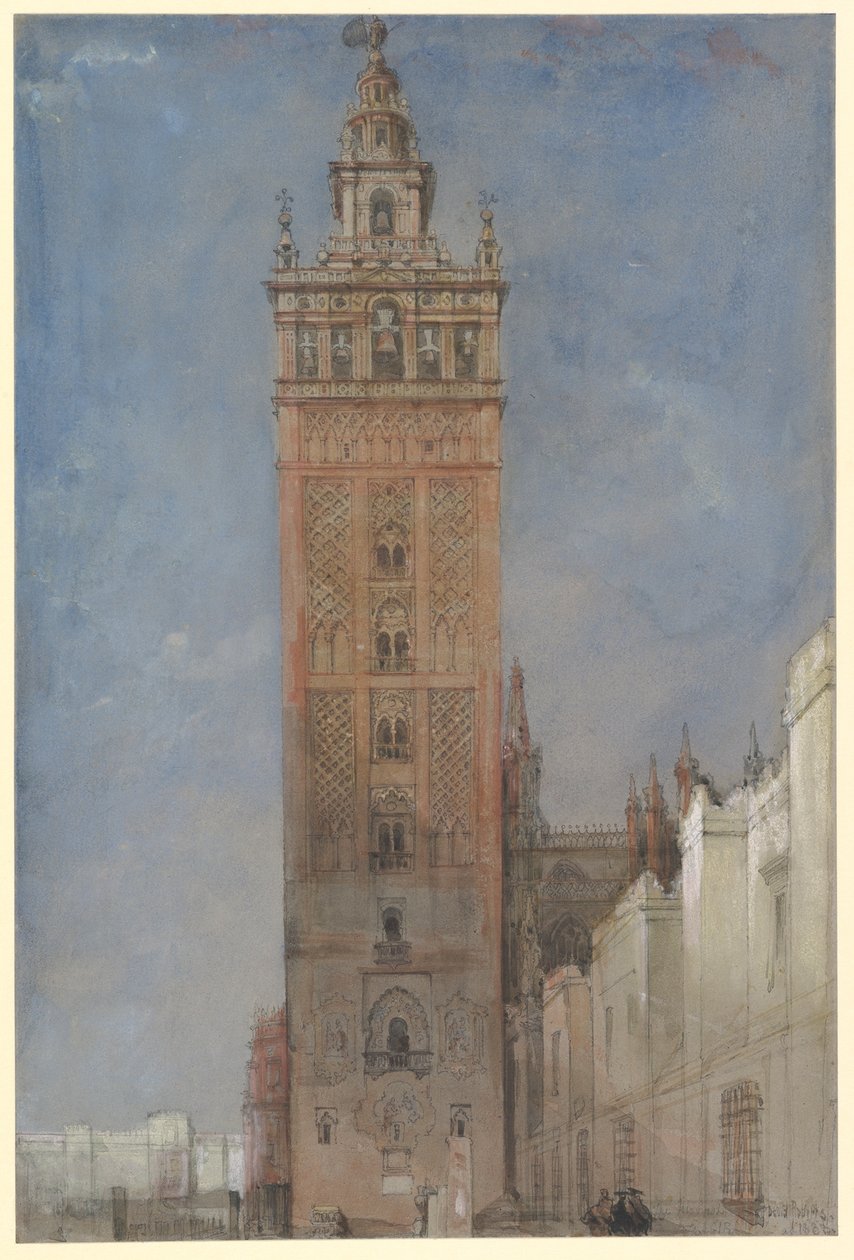 La Giralda, Siviglia da David Roberts