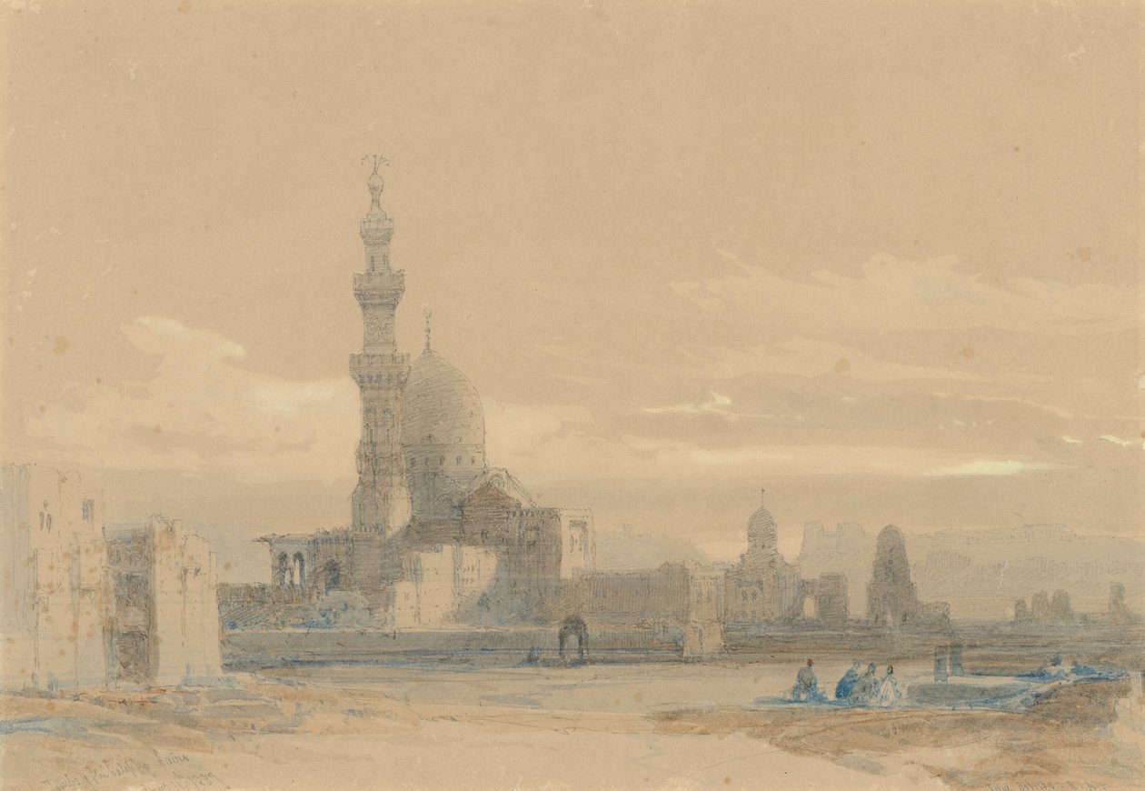 Le tombe dei califfi, Il Cairo da David Roberts